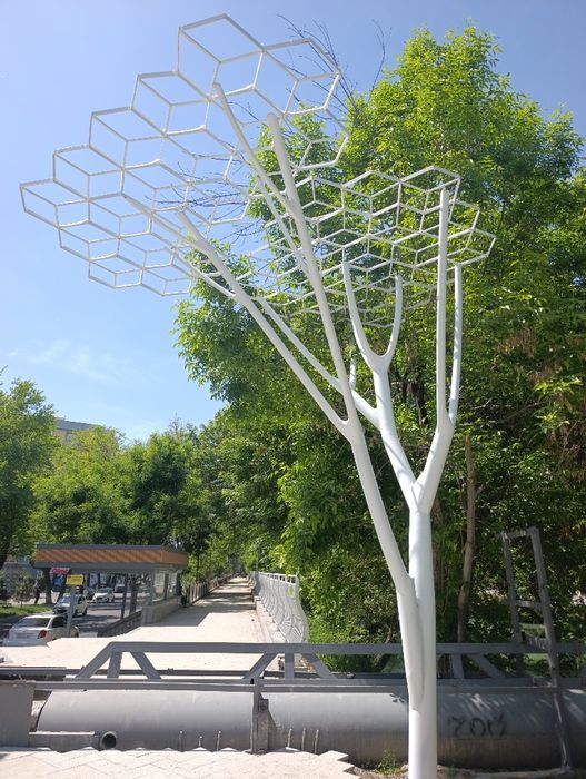 Metall daraxt дерево из металл