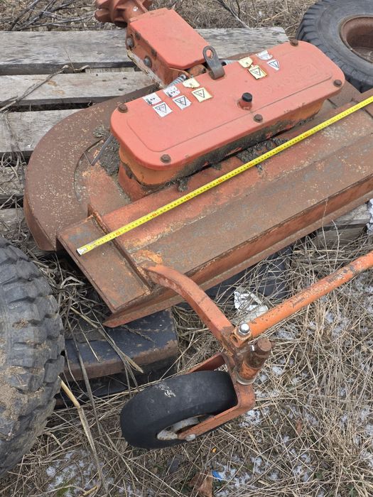 Tocator Zanon,piese tractor, latime lucru de 1 metru