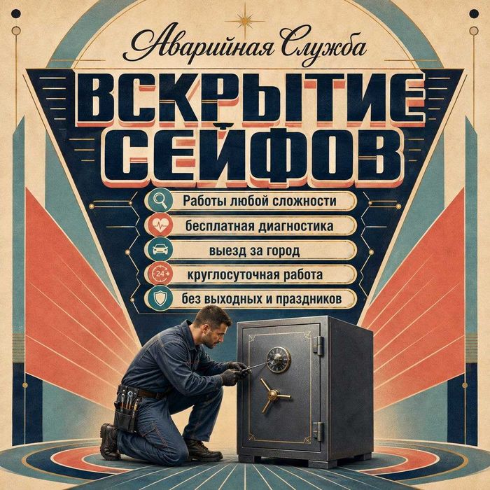 Вскрытие сейфов|Открыть сейф*Ремонт замков,Восстановление ключей,Авто