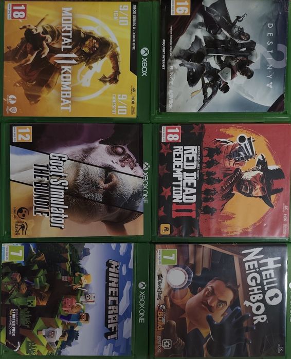 Xbox one s + 13 jocuri + 2 manete