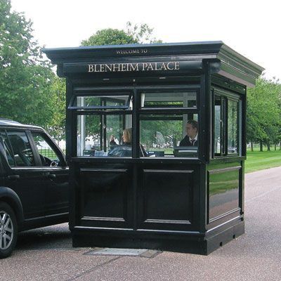 Охранные бутки КПП из контейнера