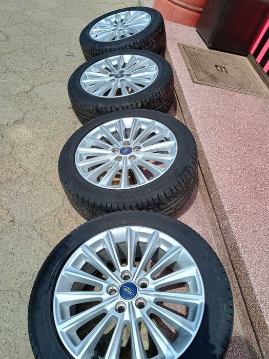 Jante Originale 17" Ford Focus MK3 cu anvelope de vara 215/50 R17
