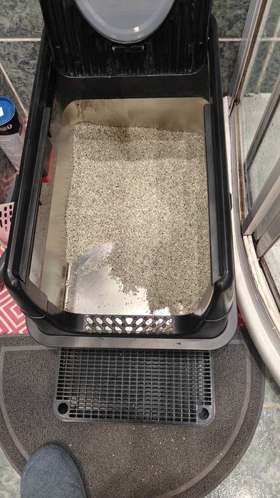 XXL Котешка Тоалетна от Неръждаема Стомана V2A304-Без Миризми и Течове