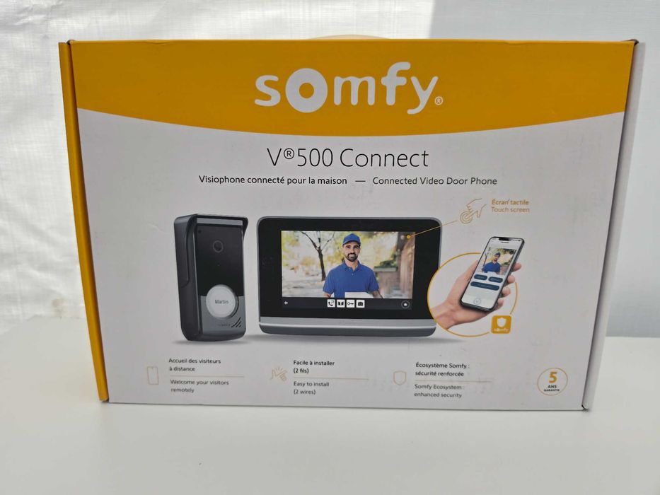 Videointerfon Somfy V500 Connect 7 inch, + connectivity module wi-fi