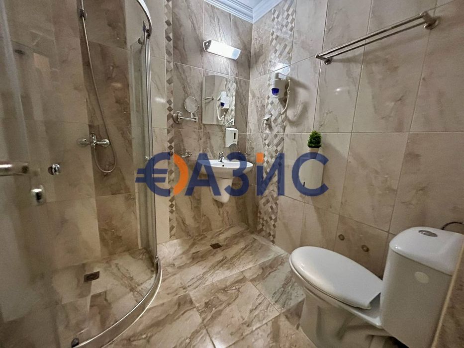 Продава се Едностаен апартамент в к.к. Слънчев бряг - 30 кв.м за 1930 €/кв.м - Снимка #9