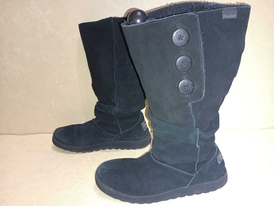 кожени ботуши Skechers N38 -25 лв