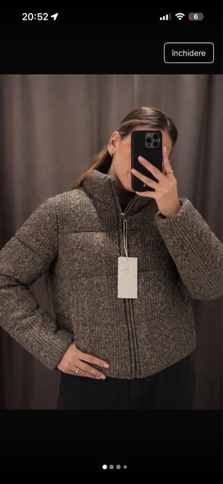 Geaca Zara Bomber Virală cu izolatie termica