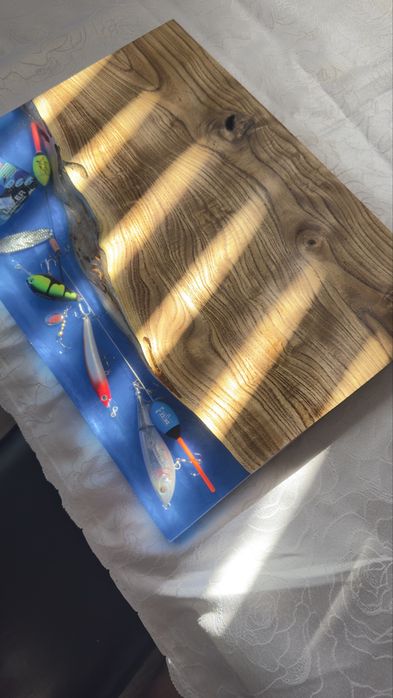 Нещо и за рибарите от епоксидна смола и дърво