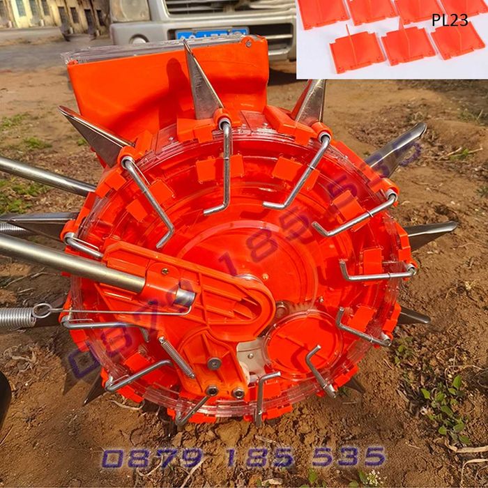 Ръчна градинска сеялка валяк сеене семена зърнени култури земеделска