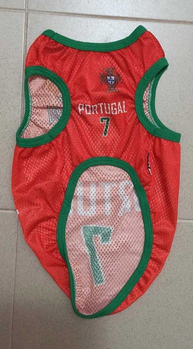 Нова светлоотразителна жилетка и футболна дреха куче среден размер М