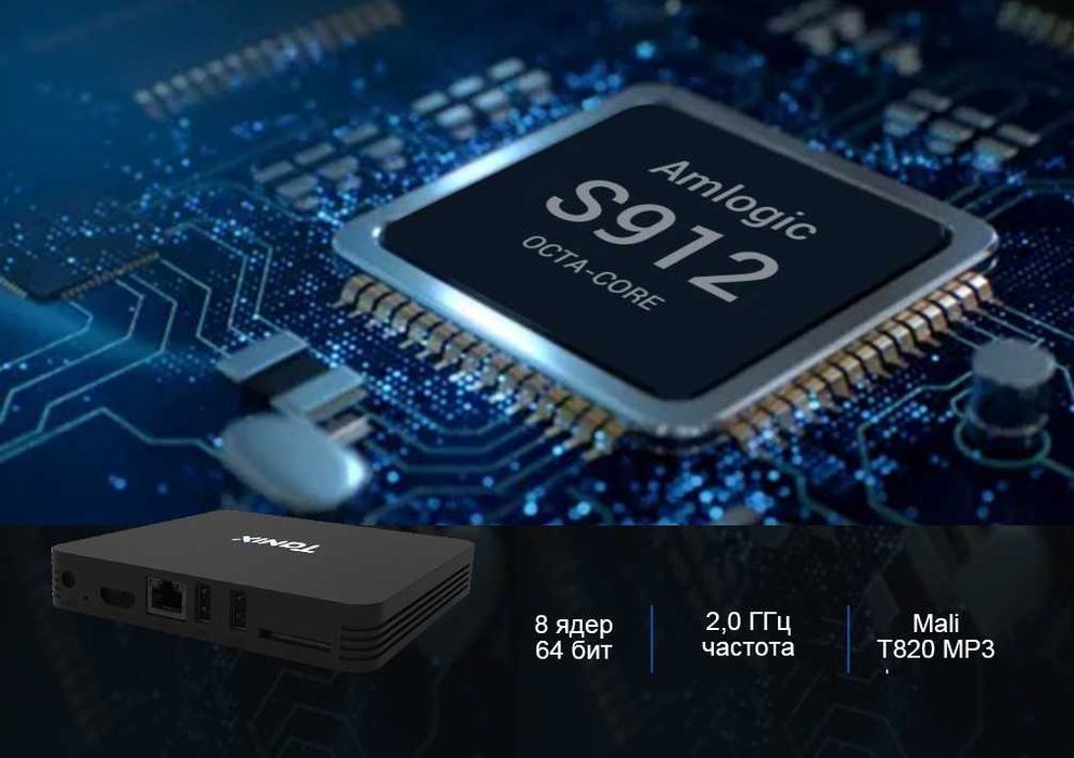 Новинка! SLIMBOX tx9s Bluetooth+5G S912 (аналог Tanix tx9s 5G)