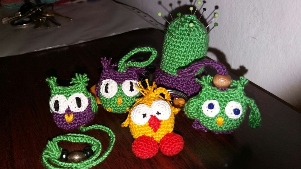 Амигуруми играчки, ключодържатели или просто сувенирчета