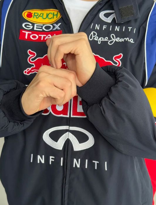 Куртка гоночнаяRed Bull  Тёплая Моточерепаха в Подарок