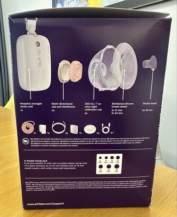 Двойна електрическа помпа за кърма  Hands- free Philips Avent