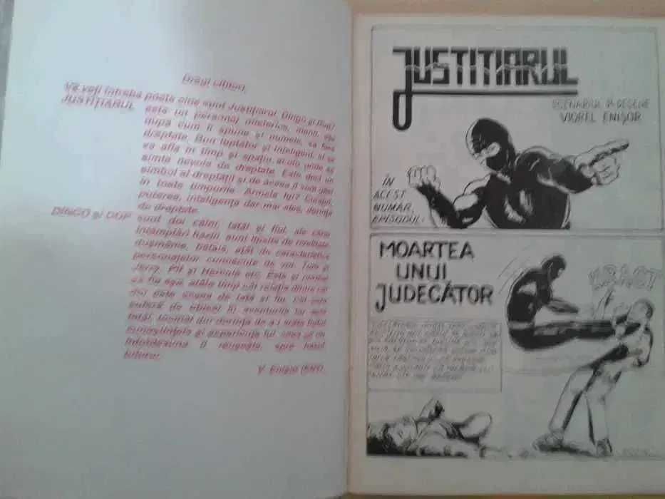 Revista de benzi desenate romaneasca ENY an 1997 Foarte RARA