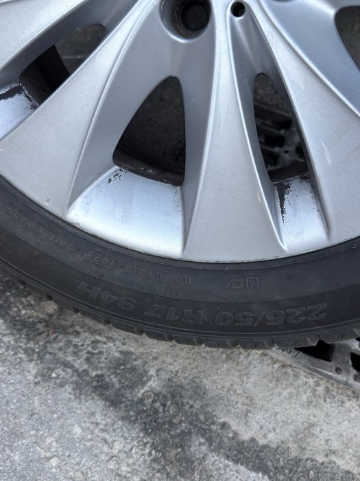 Джанти за БМВ Style 116 17 цола - чисто нови зимни гуми Kumho dot 25 - без заварки и кривини
