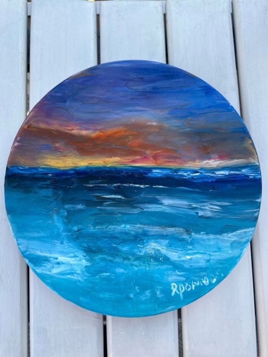 Ръчно рисувани чиний