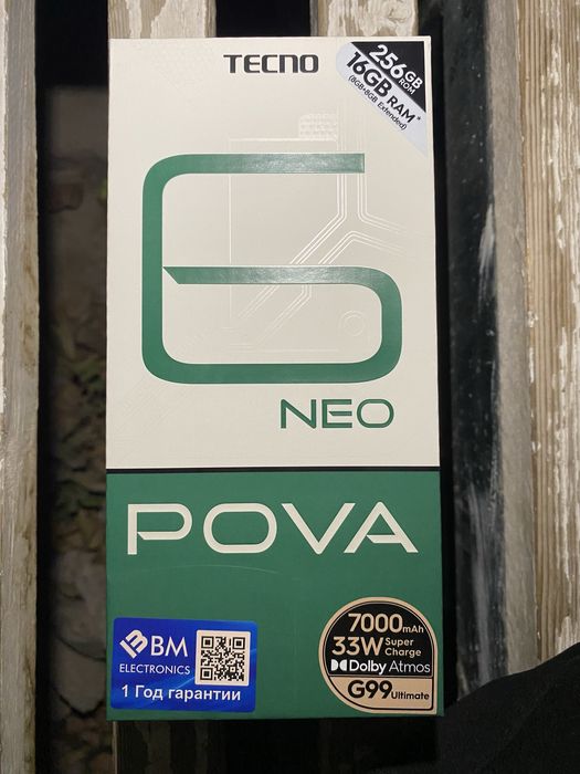 TECNO POVA NEO 6 rusumli