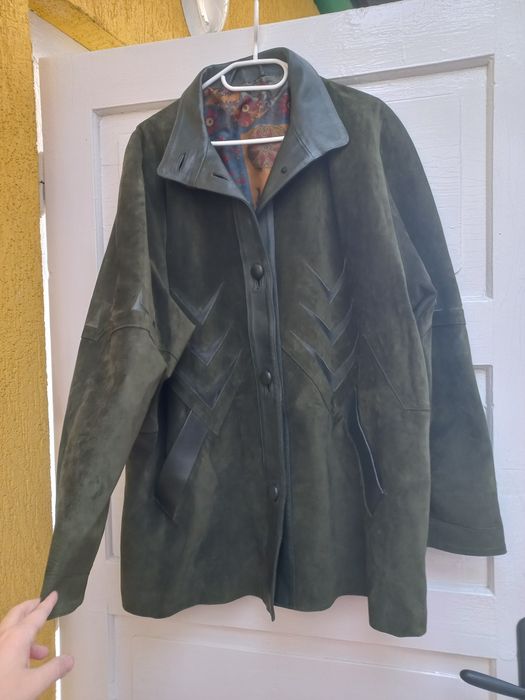 Palton piele XXL