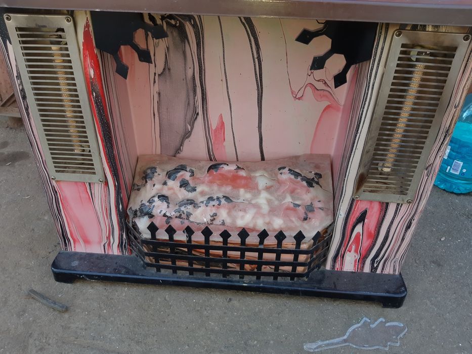 Șemineu electric anul 1975