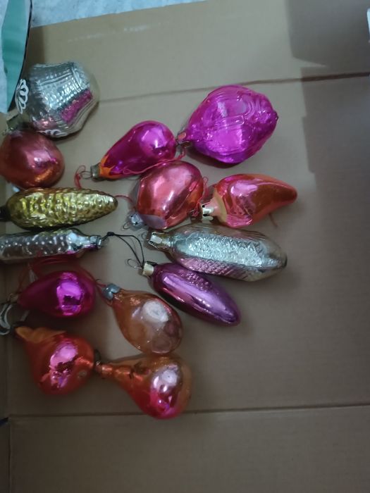 Ёлочные игрушки СССР