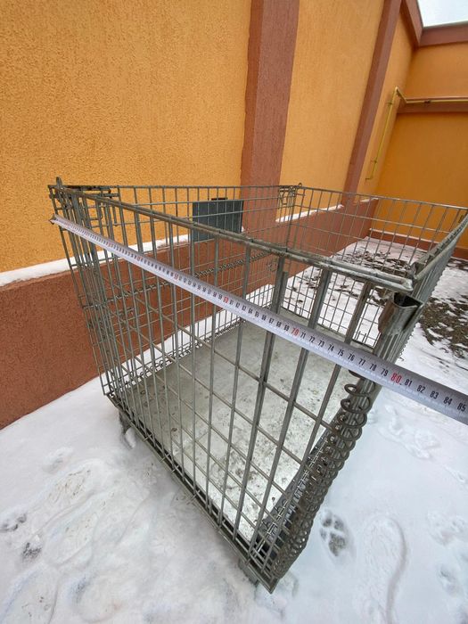 Box paleti metalice pliabile