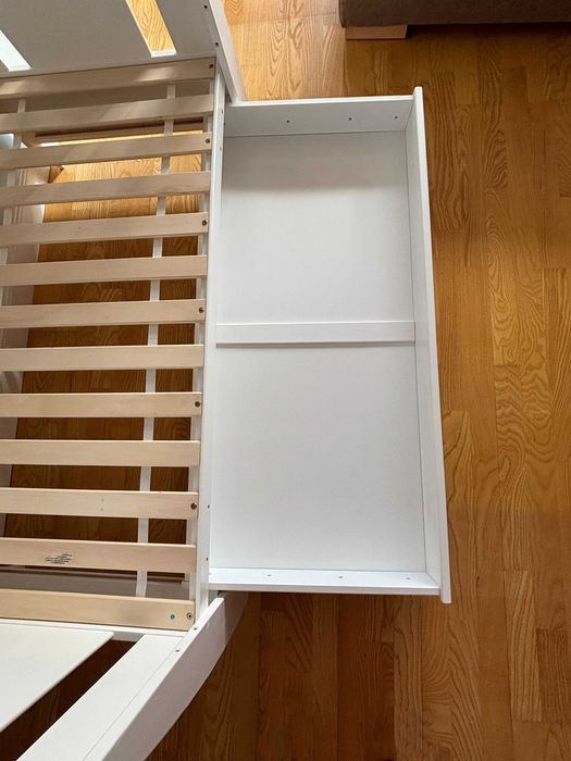 Бебешко легло Tutti Bambini Katie, 3 in 1, Бяло