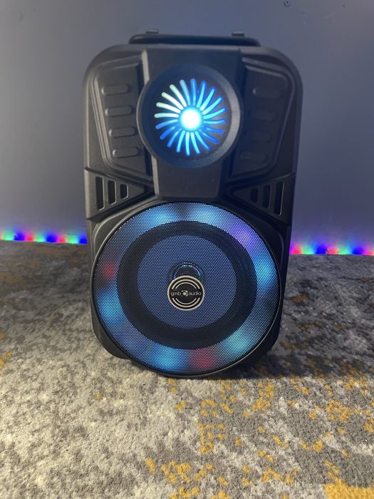 Gembird Преносимо Парти Колонa SPK-BT-LED-01 Черна