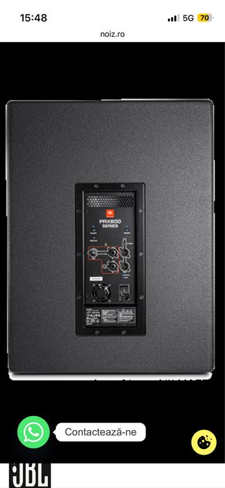 Subwoofer Jbl prx818xlf