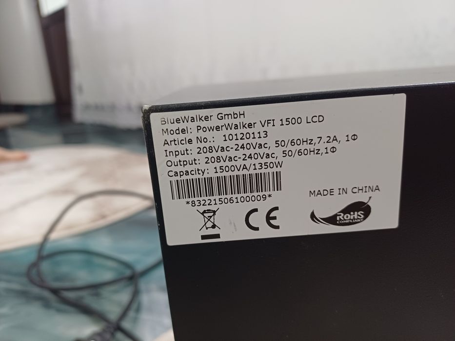 Ups power walker VFI 1500 LCD