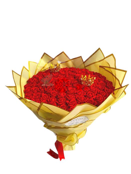 Buchet 101 Trandafiri de Sapun