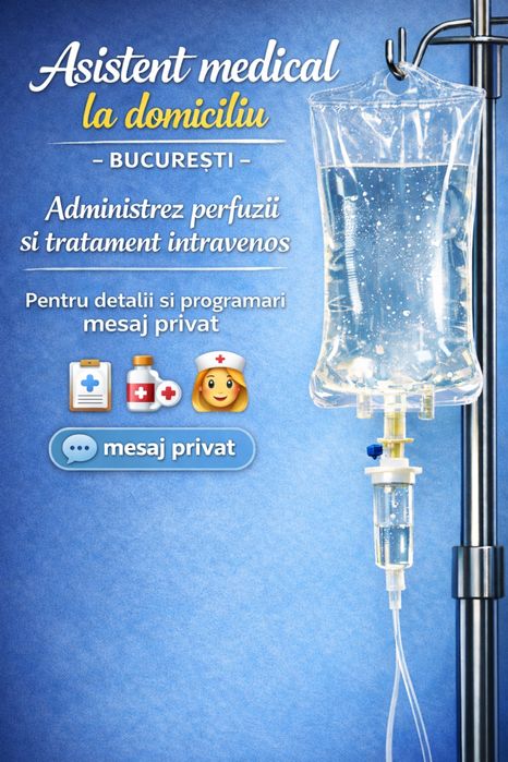Asistent medical la domiciliu-București