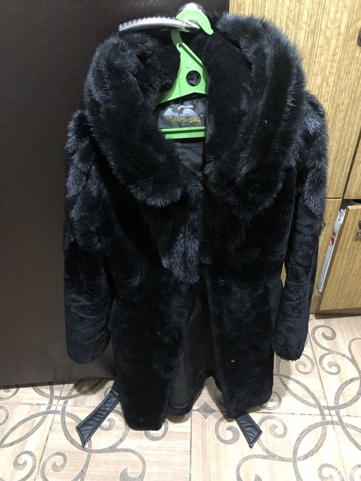 Шуба мутон-норка