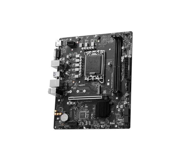 ; Материнская плата MSI PRO B760M-E DDR4 LGA1700