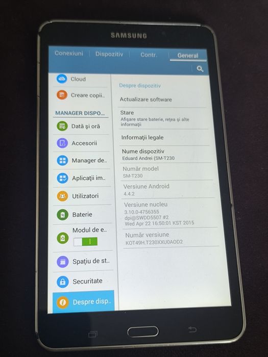 Tableta Samsung SM-T230 8GB