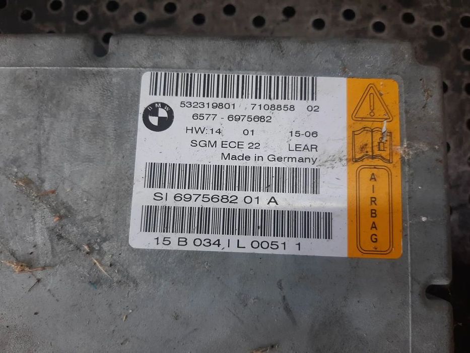 calculator airbag bmw seria 5 e60 e61 6577-