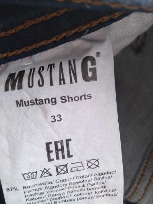 Мъжки дънкови шорти MUSTANG