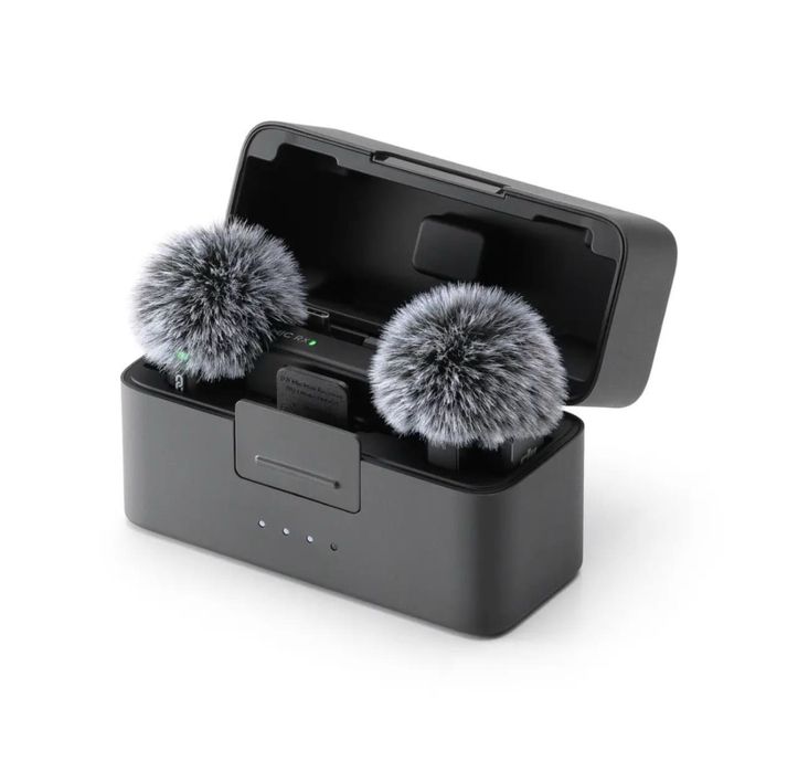 Новый микрофон DJI MIC MINI в полной комплектации