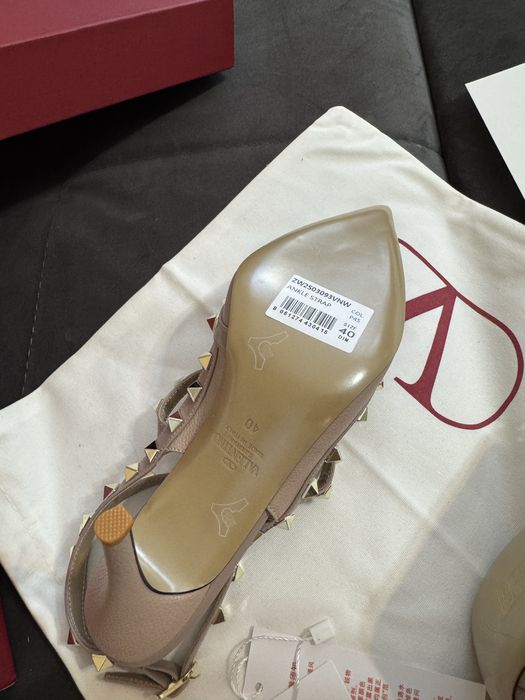 Sandale Valentino Rockstud 105mm - piele naturala mata/premium/video