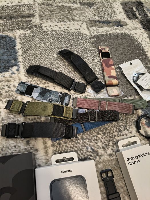 Samsung Galaxy S22, Galaxy watch 6 classic impecabil, incarcator wireless Samsung