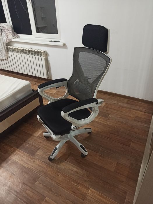 GRAMBER Офисное кресло, черный, белый