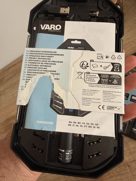 Surubelnita electrica VARO