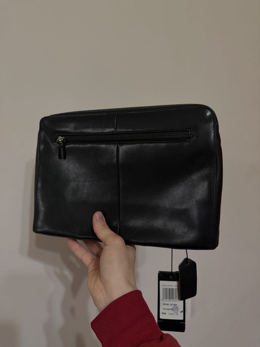 Мужская кожаная барсетка (новая)