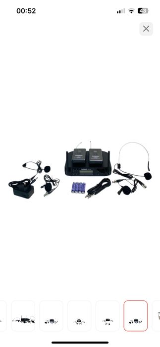 Микрофон Shure GLXD4 head черный