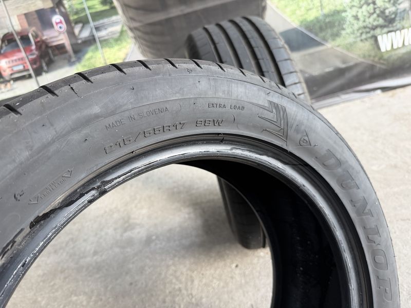 215/55/17 DUNLOP 2бр