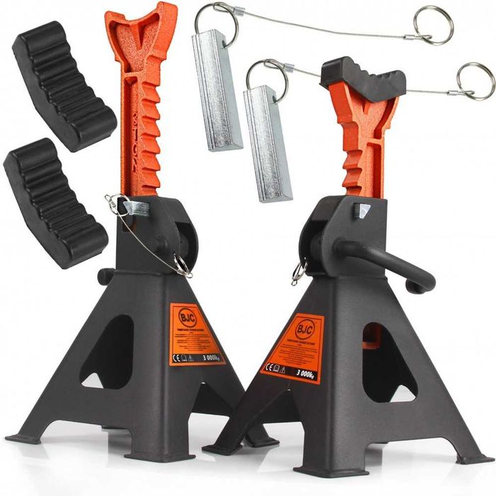 Комплект стойки за автомобил с гребен 3 тона 280 мм  415 мм BJC