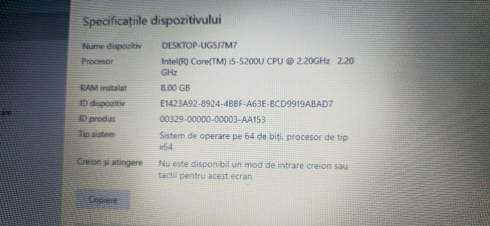 Laptop Lenovo i5 ,1TB