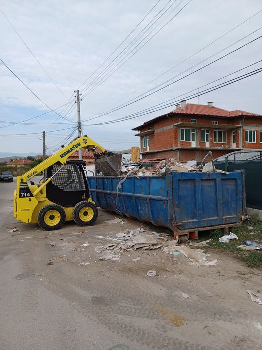 Услуги с бобкат и самосвал