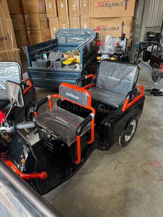 Электро трицикл Skillmax 1000w – до 300кг, новый 2026