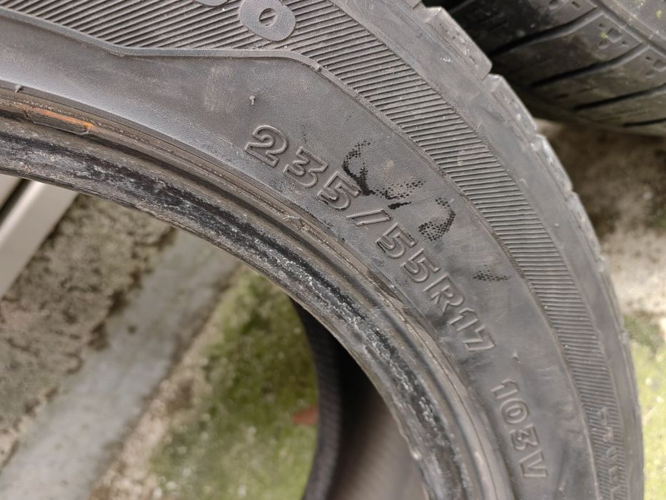 235/55 R17 4 бр зимни гуми Hankook Icebear w300 235/55 R17